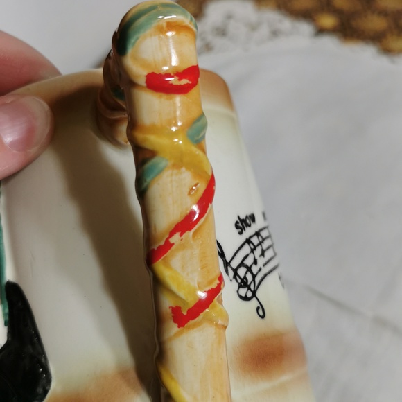 Vintage Drunk Man Show Me The Way to Go Home Porcelain Beer Stein Japan - Picture 9 of 17